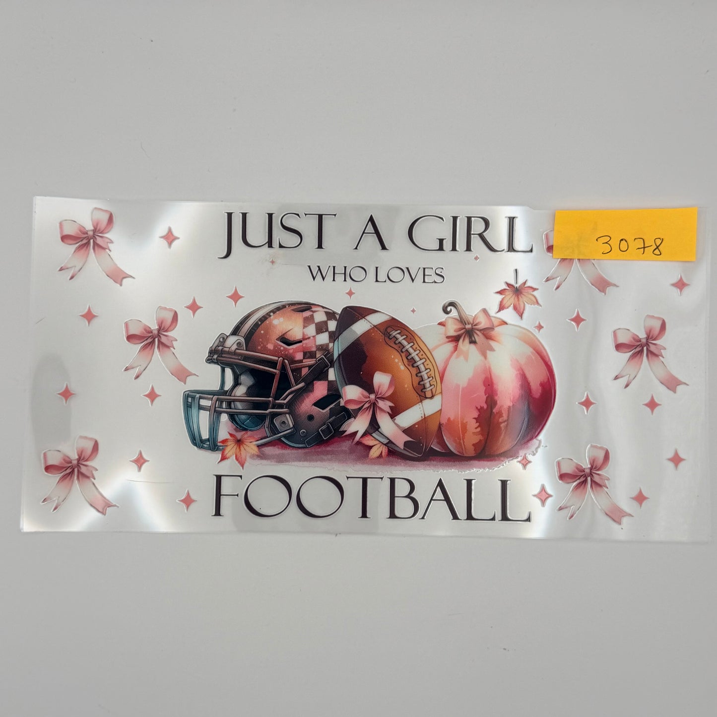 just a girl who loves football