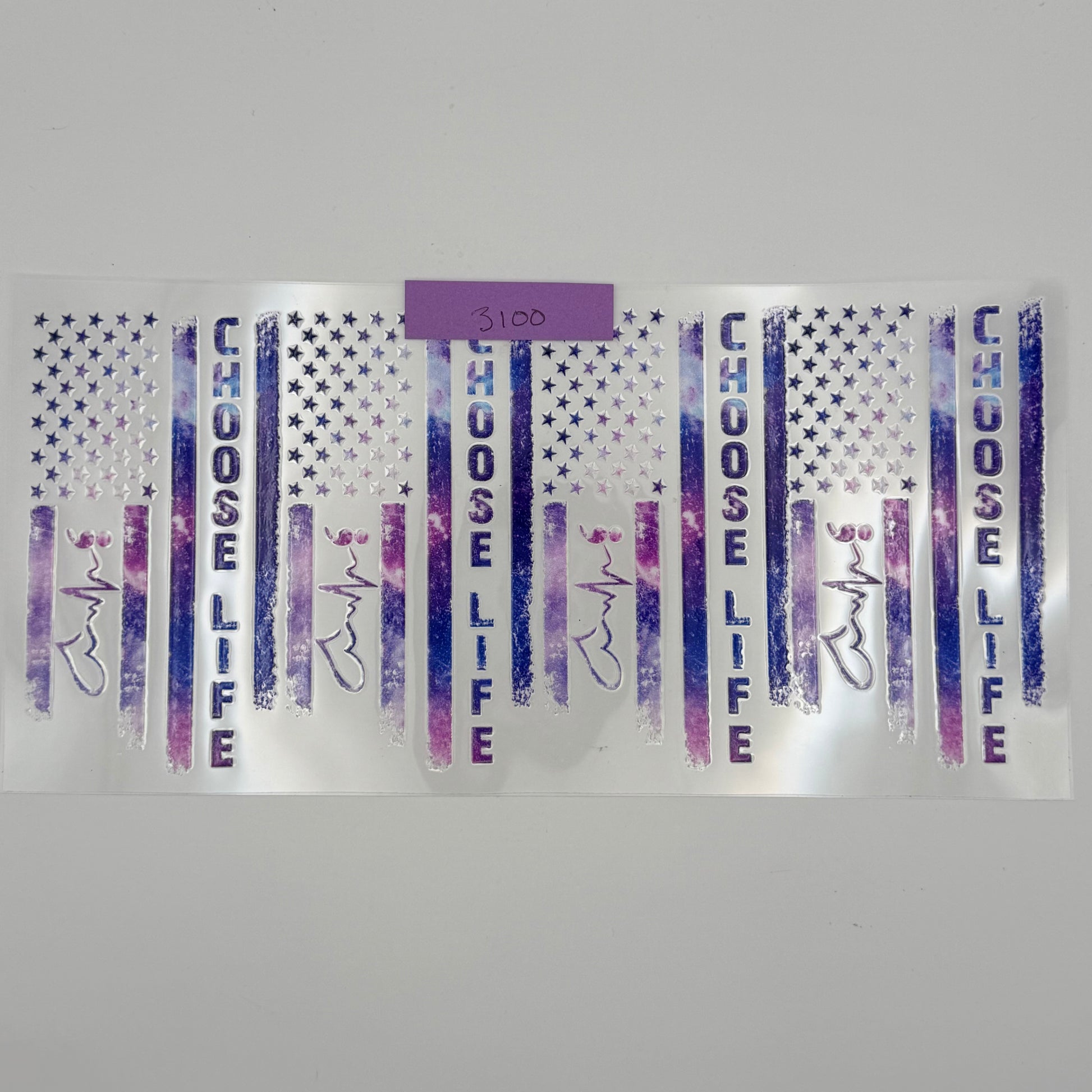 Purple choose life suicide prevention