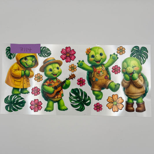 Funny turtles