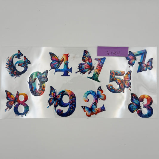 Numbers and butterflies