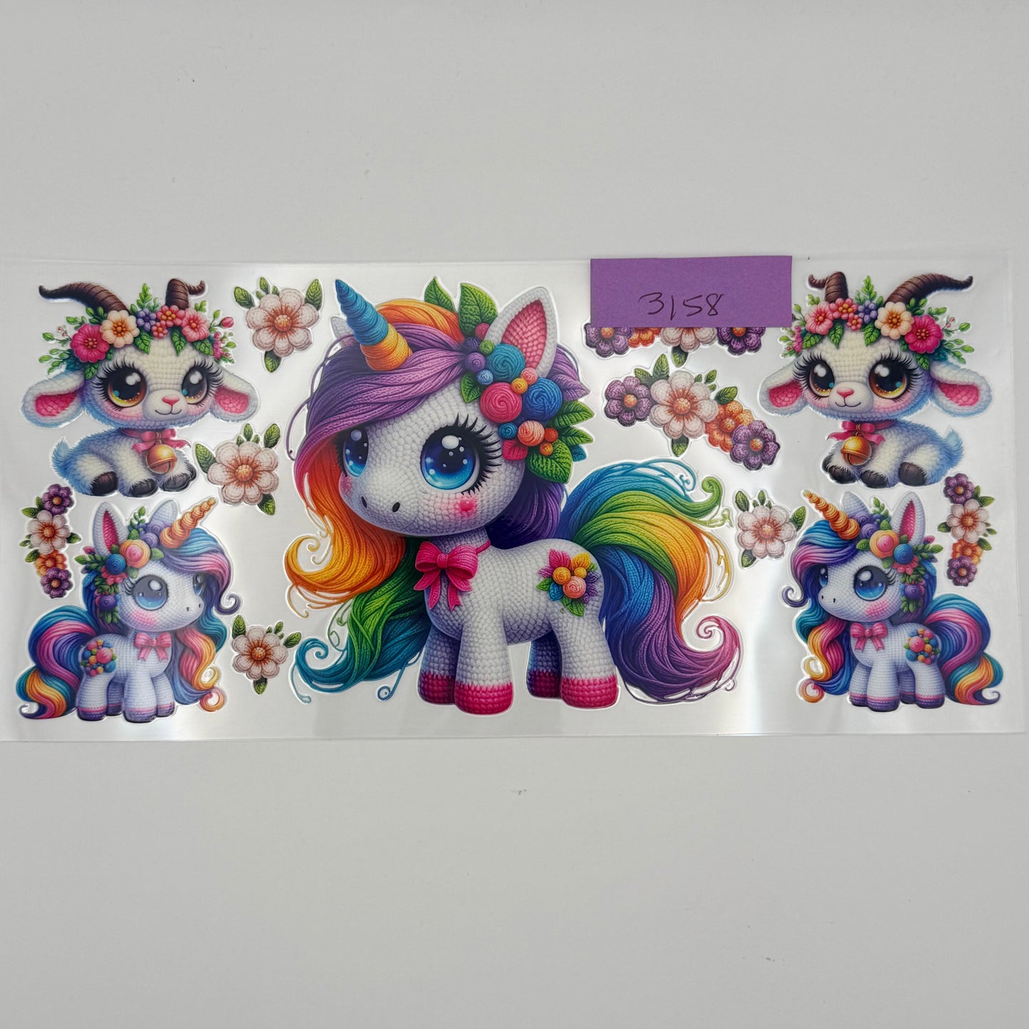 Crochet Unicorn & friends