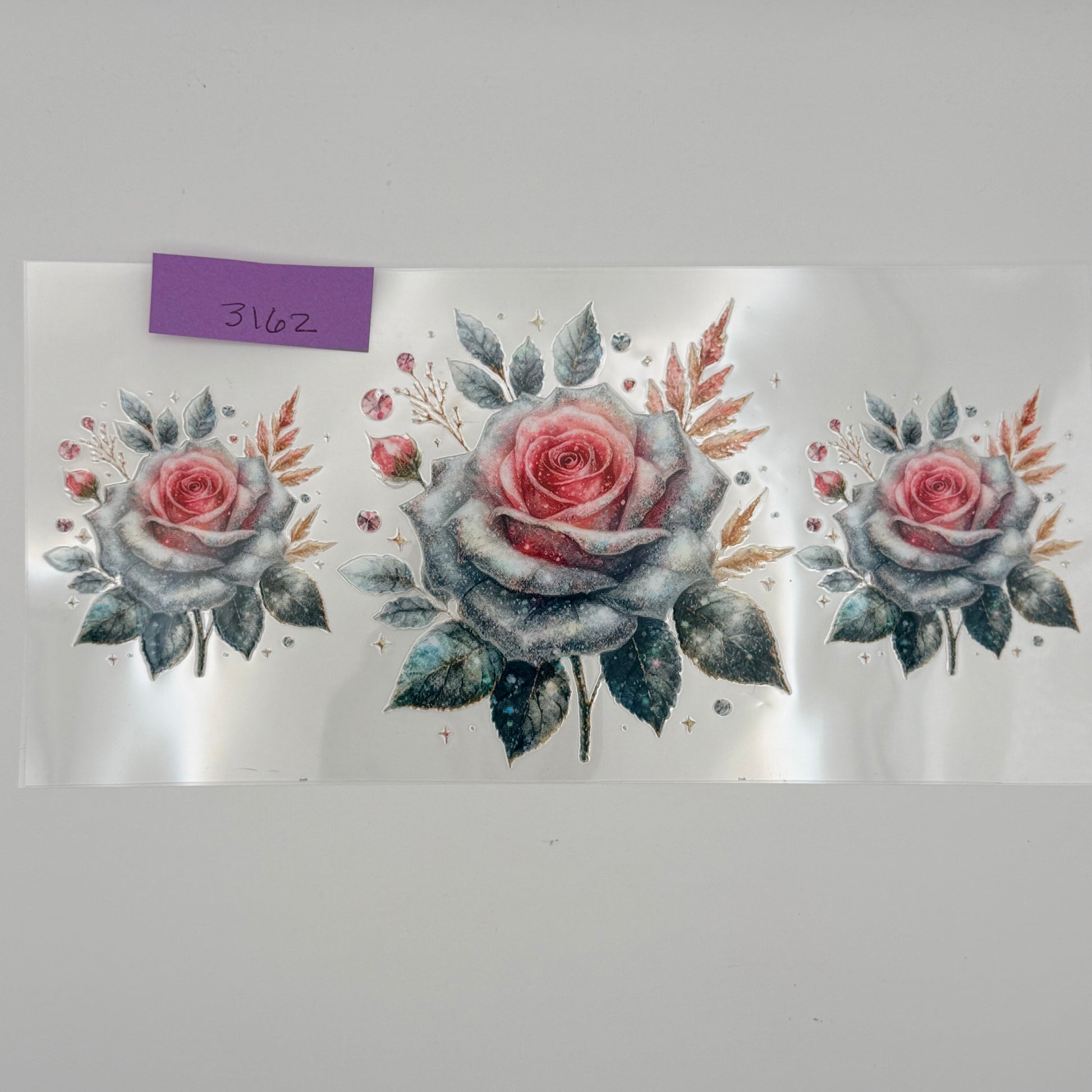 Peach and gray roses
