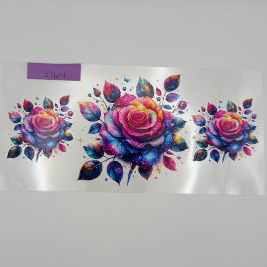 Rainbow roses