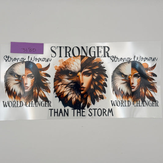 Stronger than the storm eagle