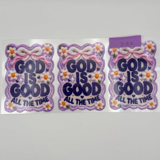 God is good all the time