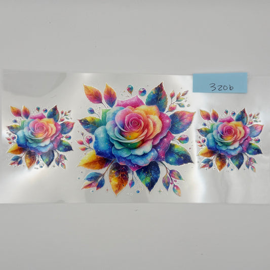 Rainbow roses 2
