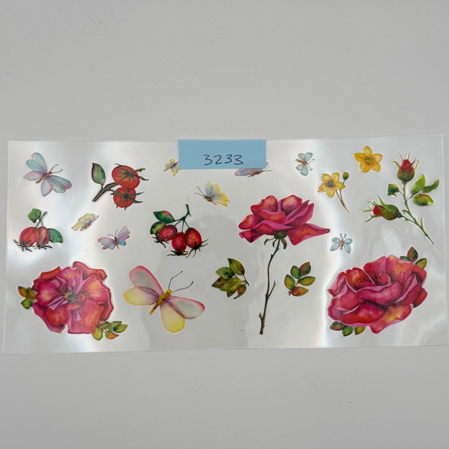 Flowers and butterflies