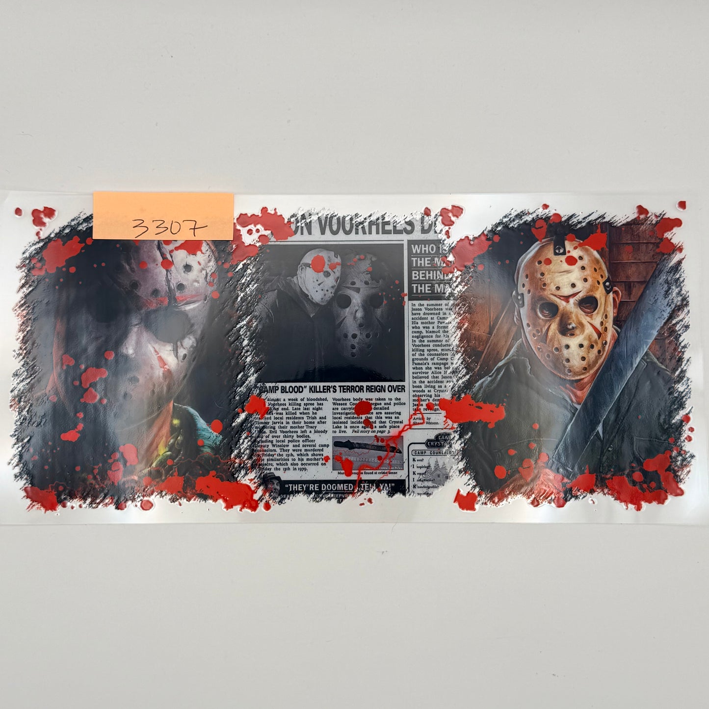 Jason Voorhees newspaper clipping