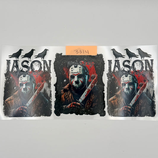 Jason Voorhees with crows