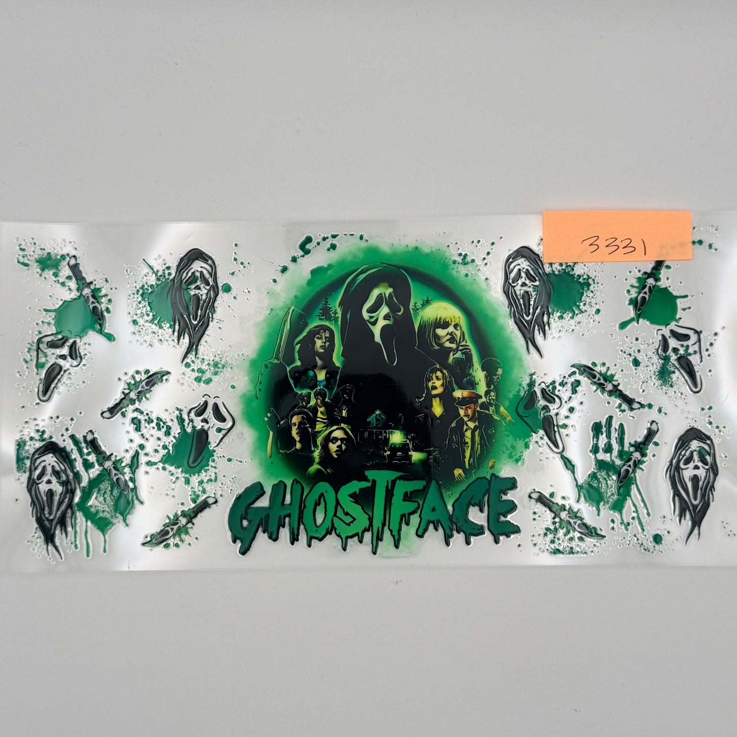 Green ghostface