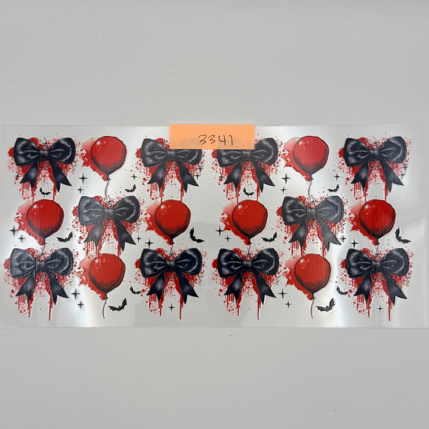 It balloons and bows