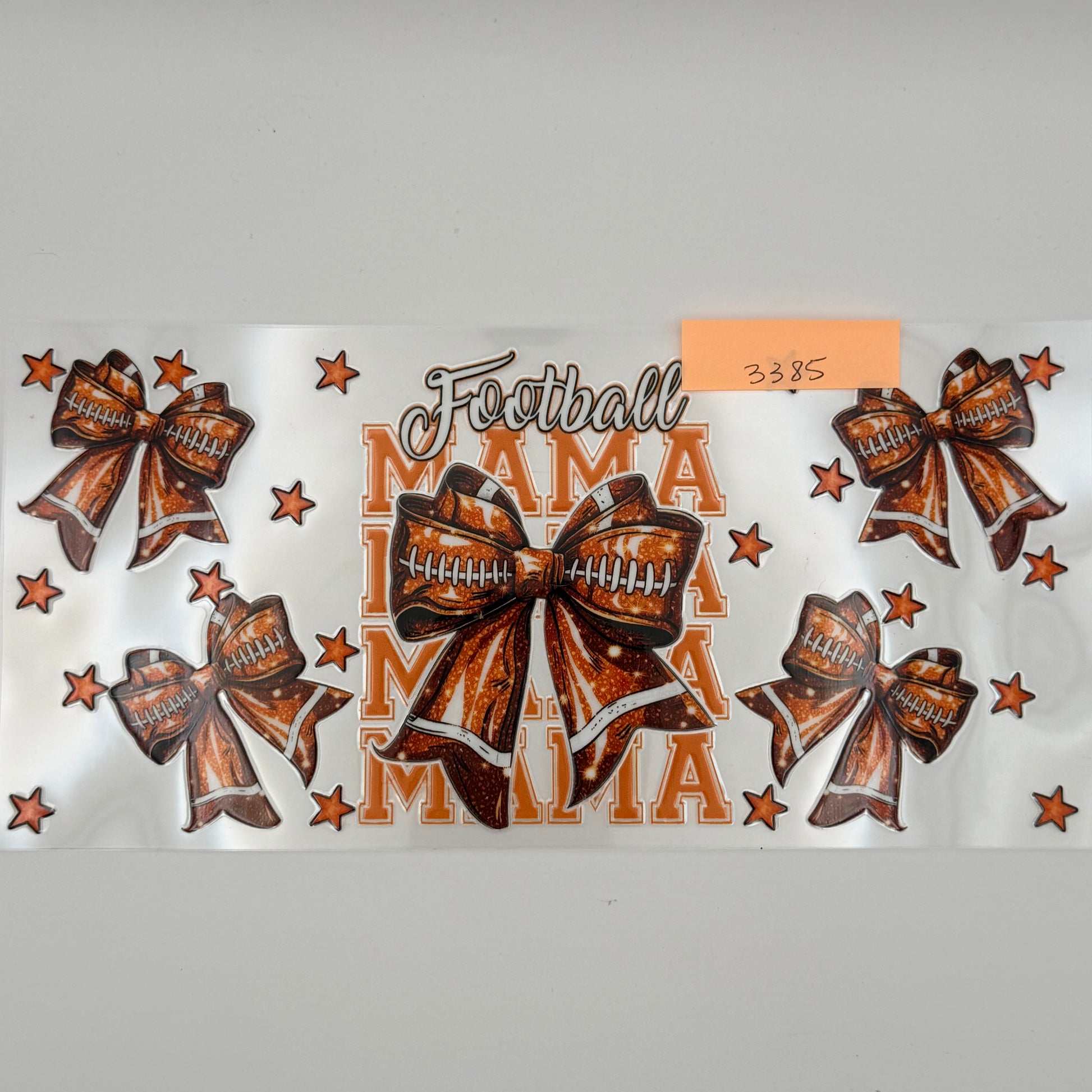 Football mama bows