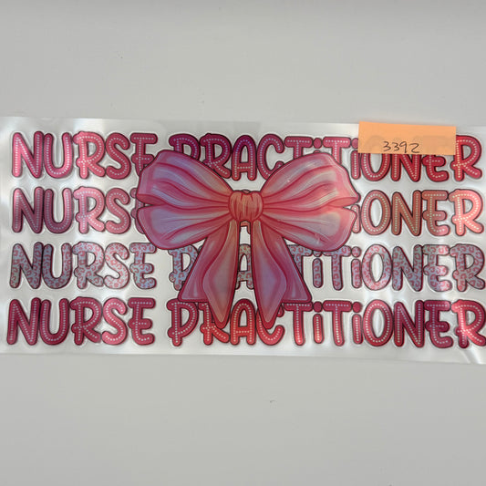 Nurse practitioner bow