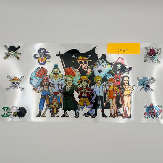Anime pirates holographic
