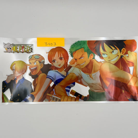 Anime characters holographic