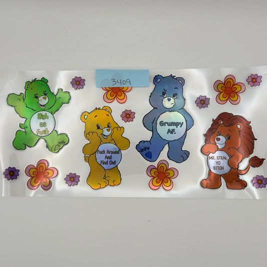 Swear bears holographic