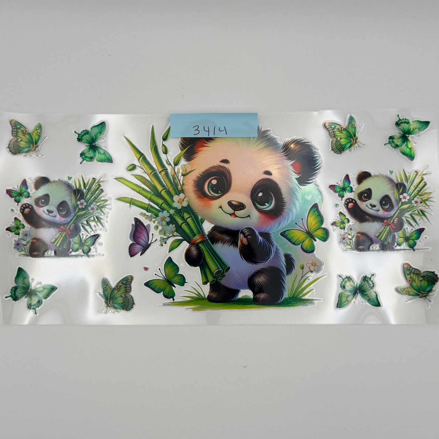 Panda bears holographic