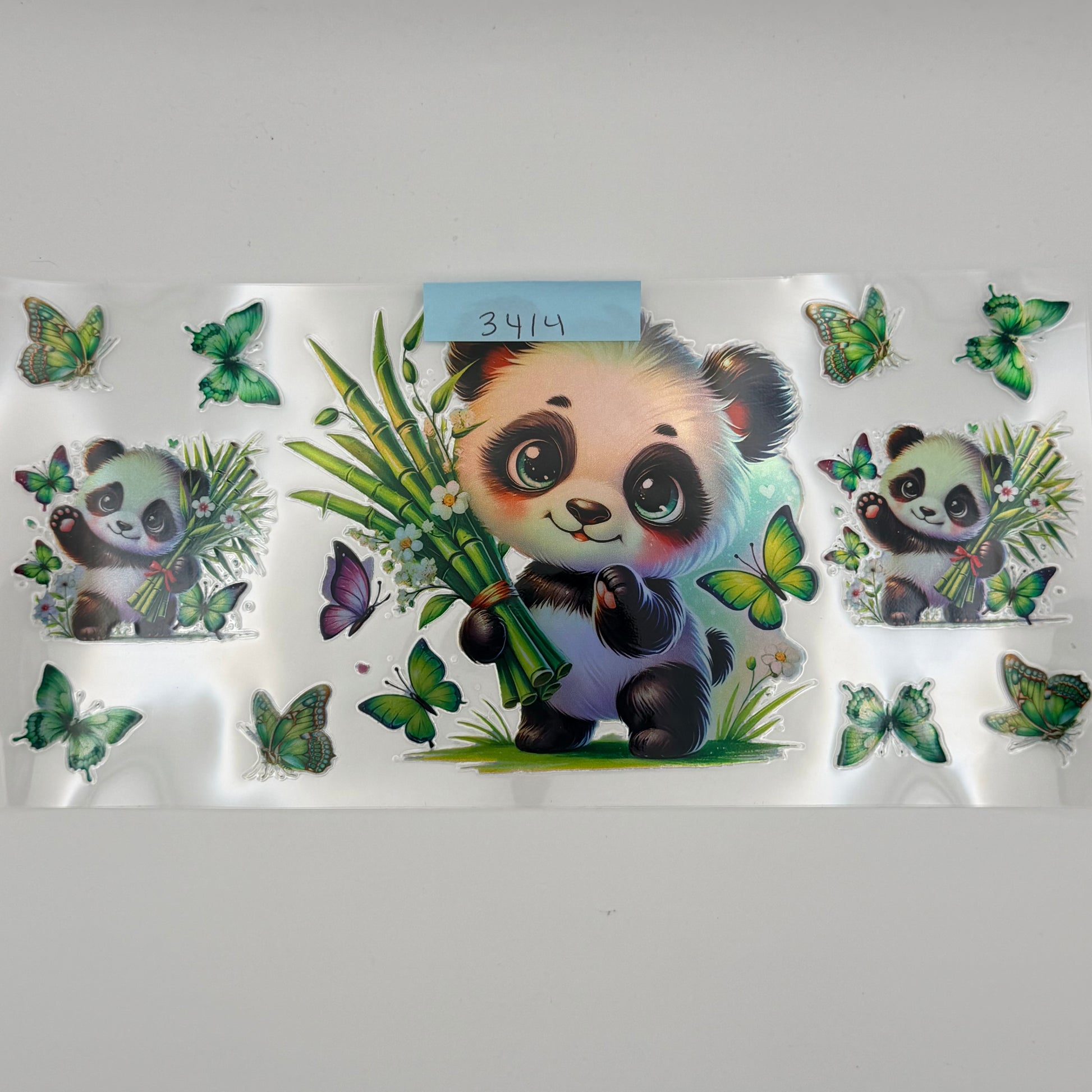 Panda bears holographic
