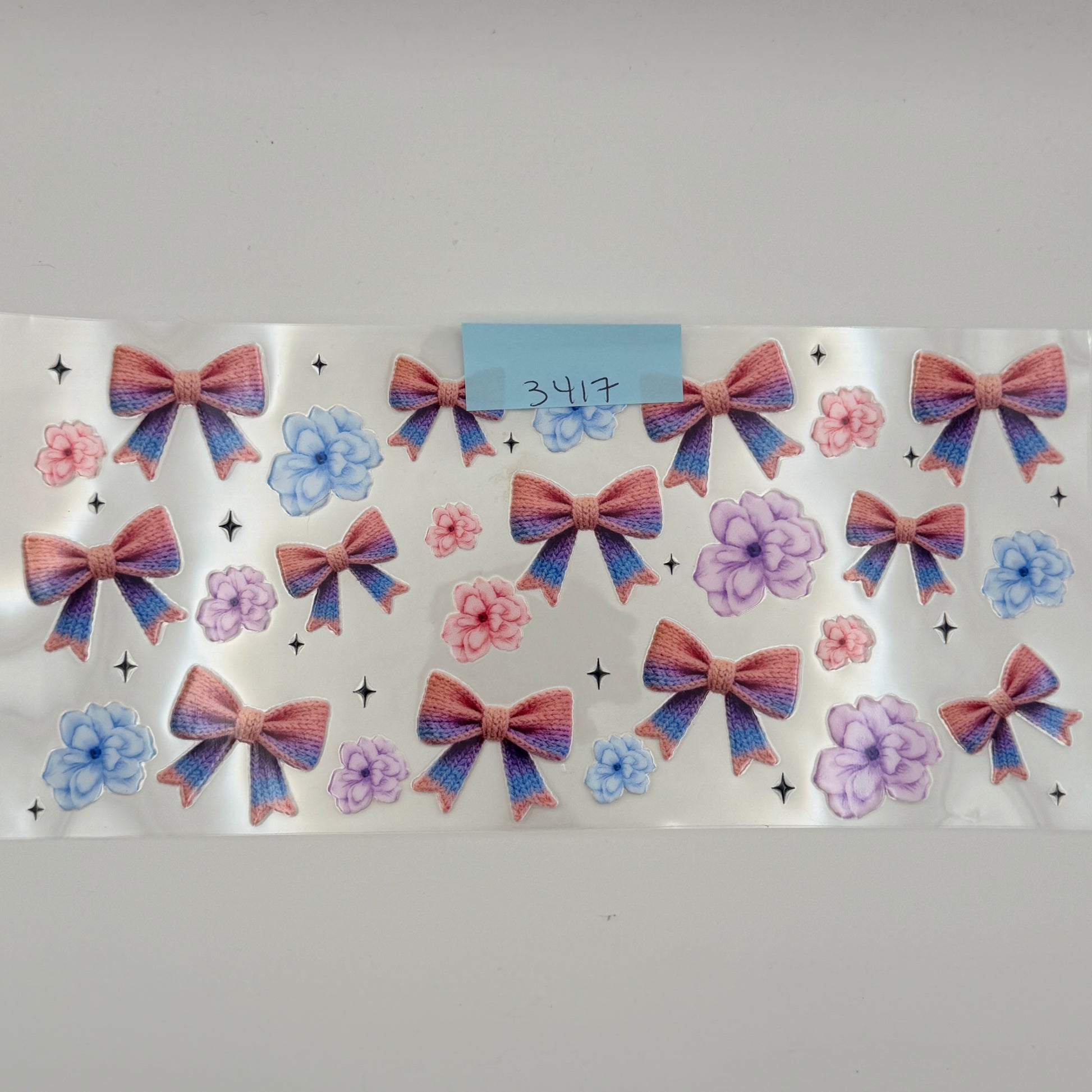 Bows and flowers