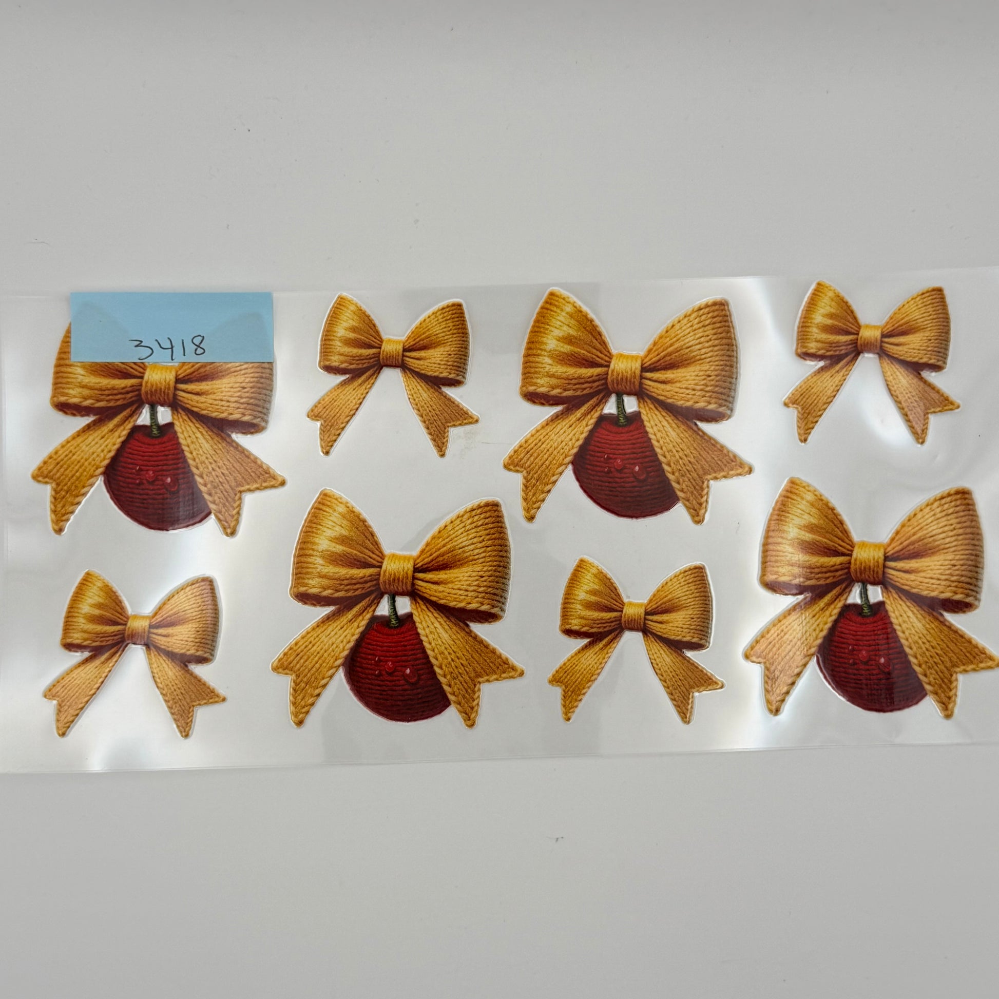 Bows and cherries