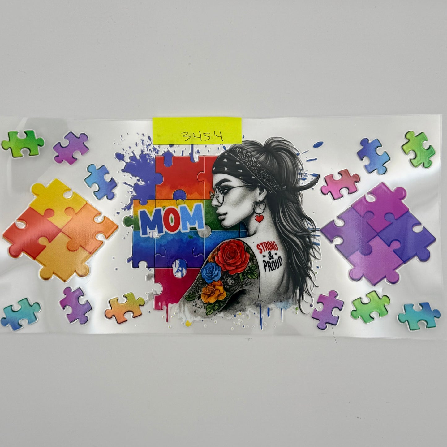 Strong and proud autism mom