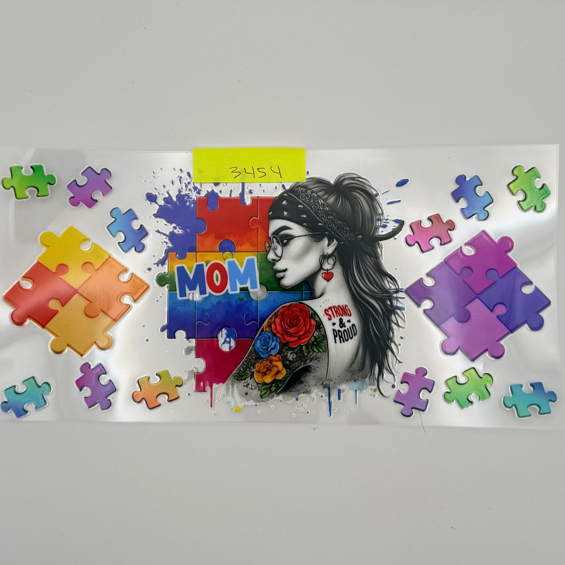 Strong and proud autism mom
