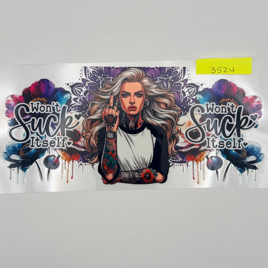 Won't suck itself