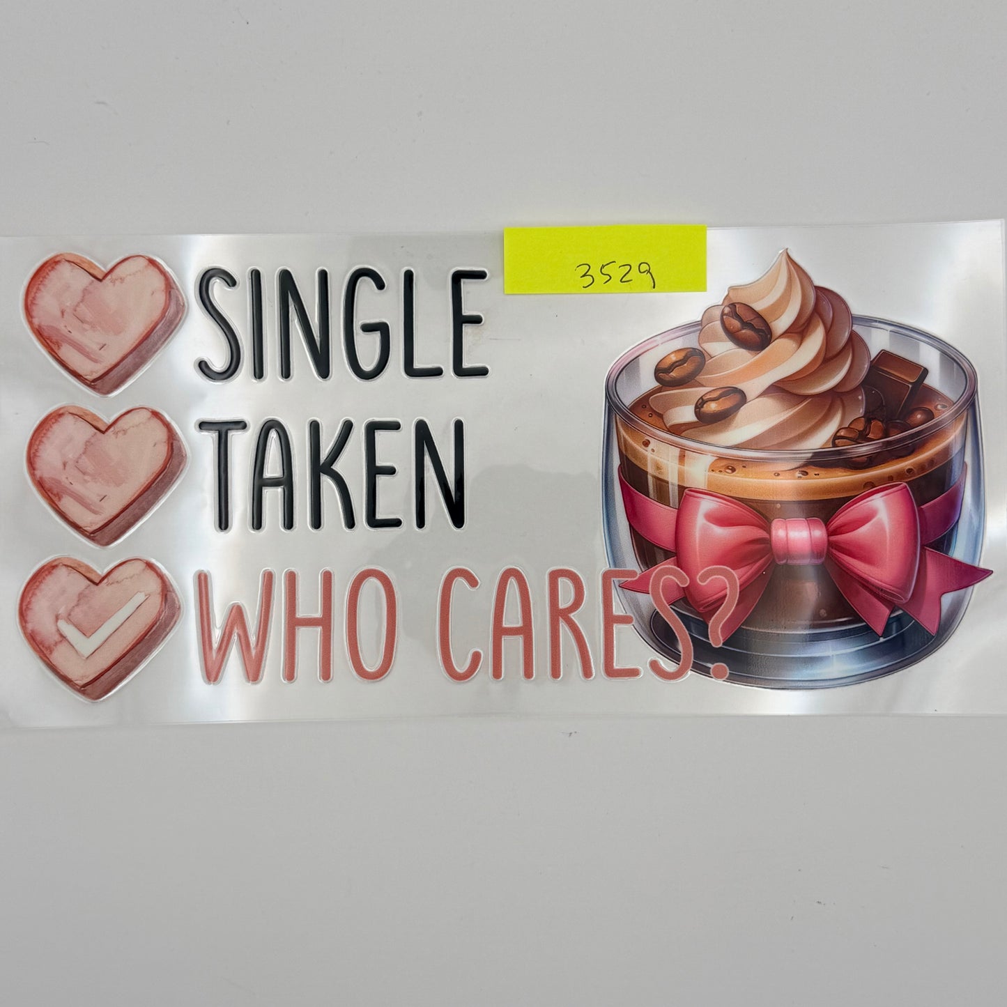 Single taken who cares