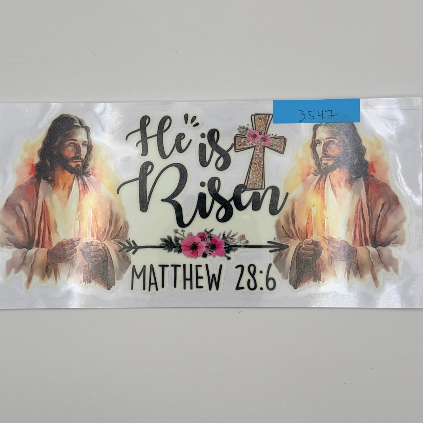 Glow in the dark he is risen