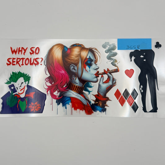 Harley Quinn Joker why so serious